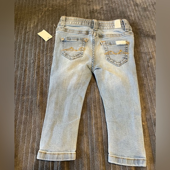 7 For All Mankind Light Baby Jeans | 12M | NWT - Picture 2 of 5